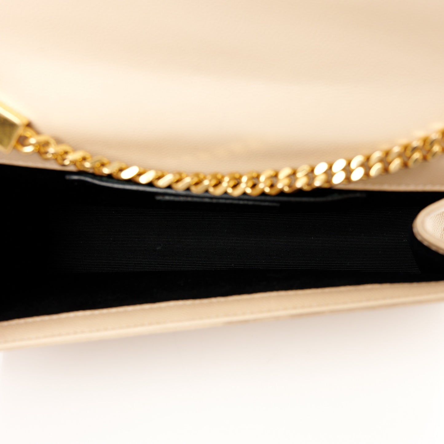 Grain De Poudre Medium Monogram Kate Satchel Dark Beige