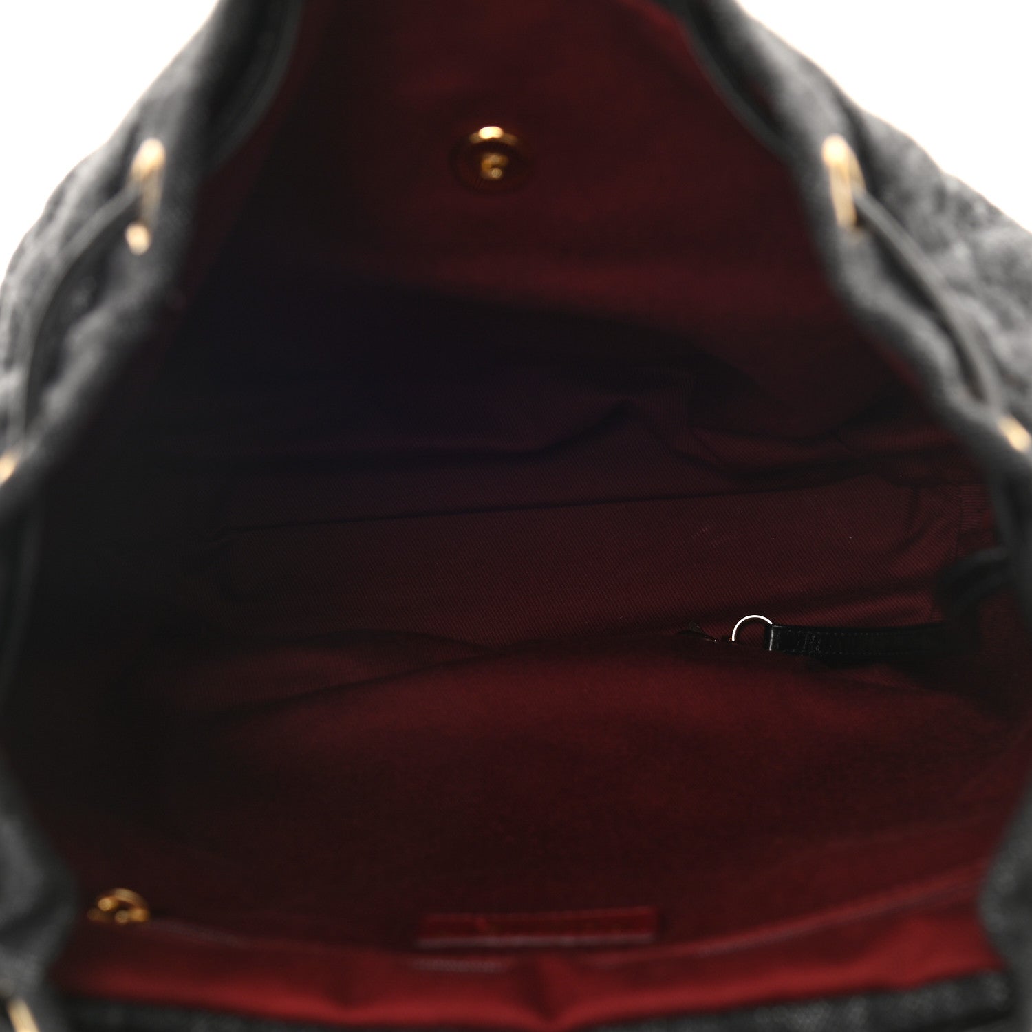 Chanel Denim Calfskin Quilted Backpack Dark Grey Black 5 of 9