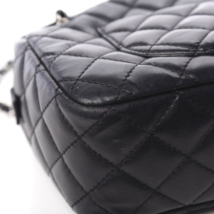 Chanel Lambskin Quilted Medium Camera Case Black 12 of 17