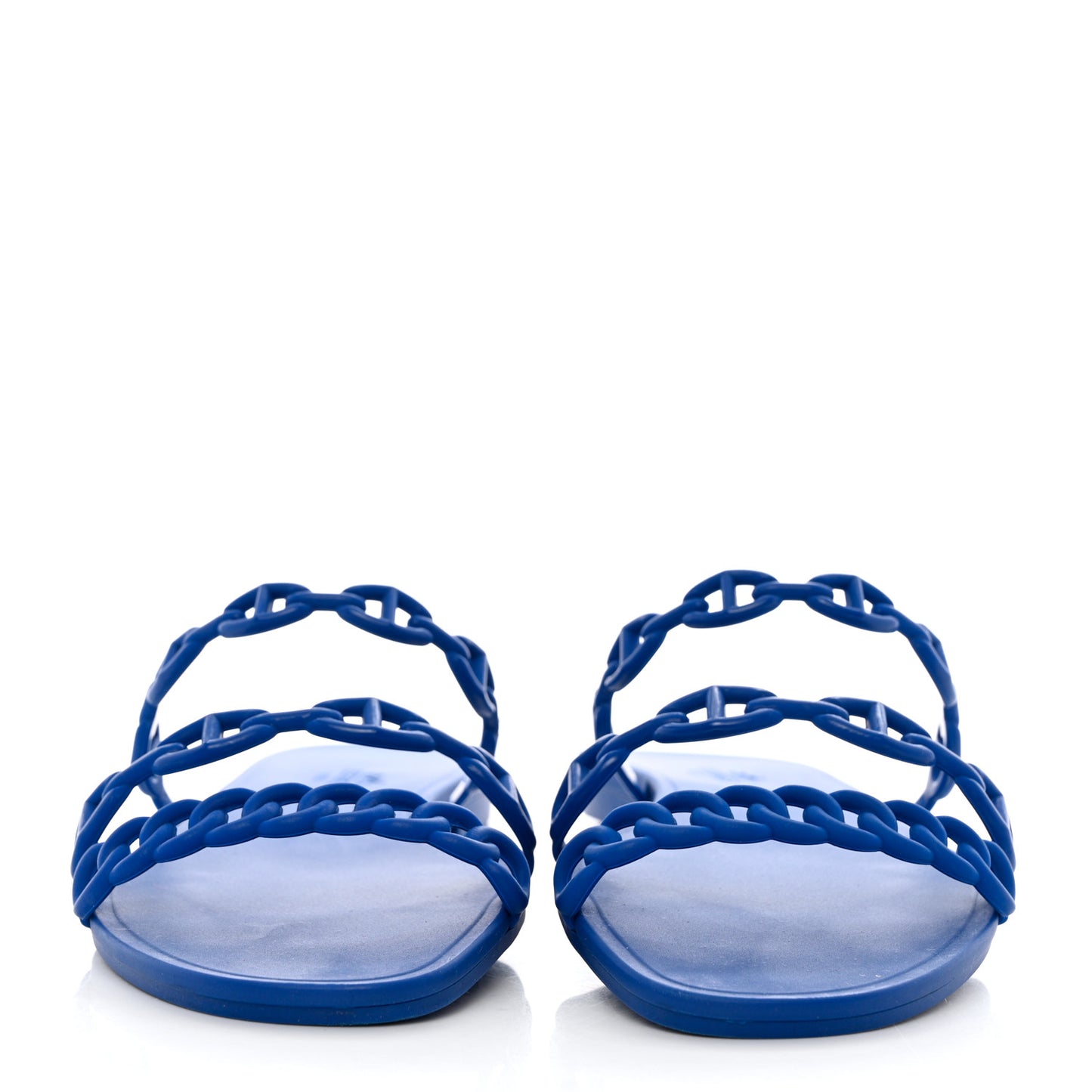 Rubber Chaine d'Ancre Rivage Sandals 38 Bleu Smalt