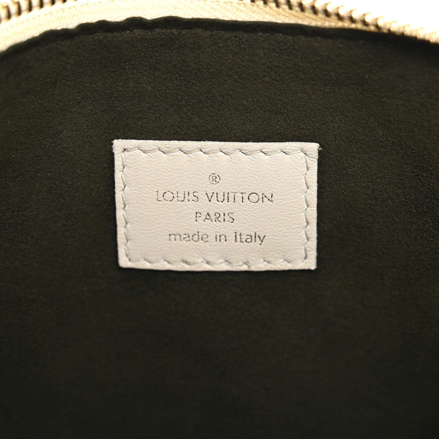 Louis Vuitton Lambskin Embossed Monogram Coussin PM Beige Cream 7 of 12
