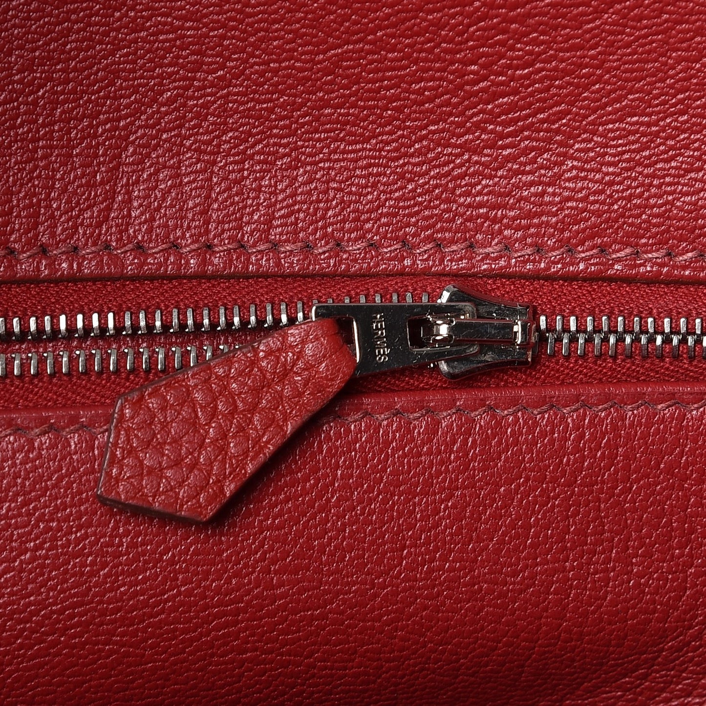 Taurillon Clemence JPG Shoulder Birkin II 42 Rouge Vif
