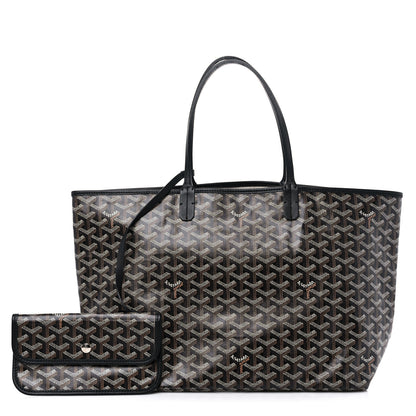 Goyard Goyardine Saint Louis PM Black 1 of 9