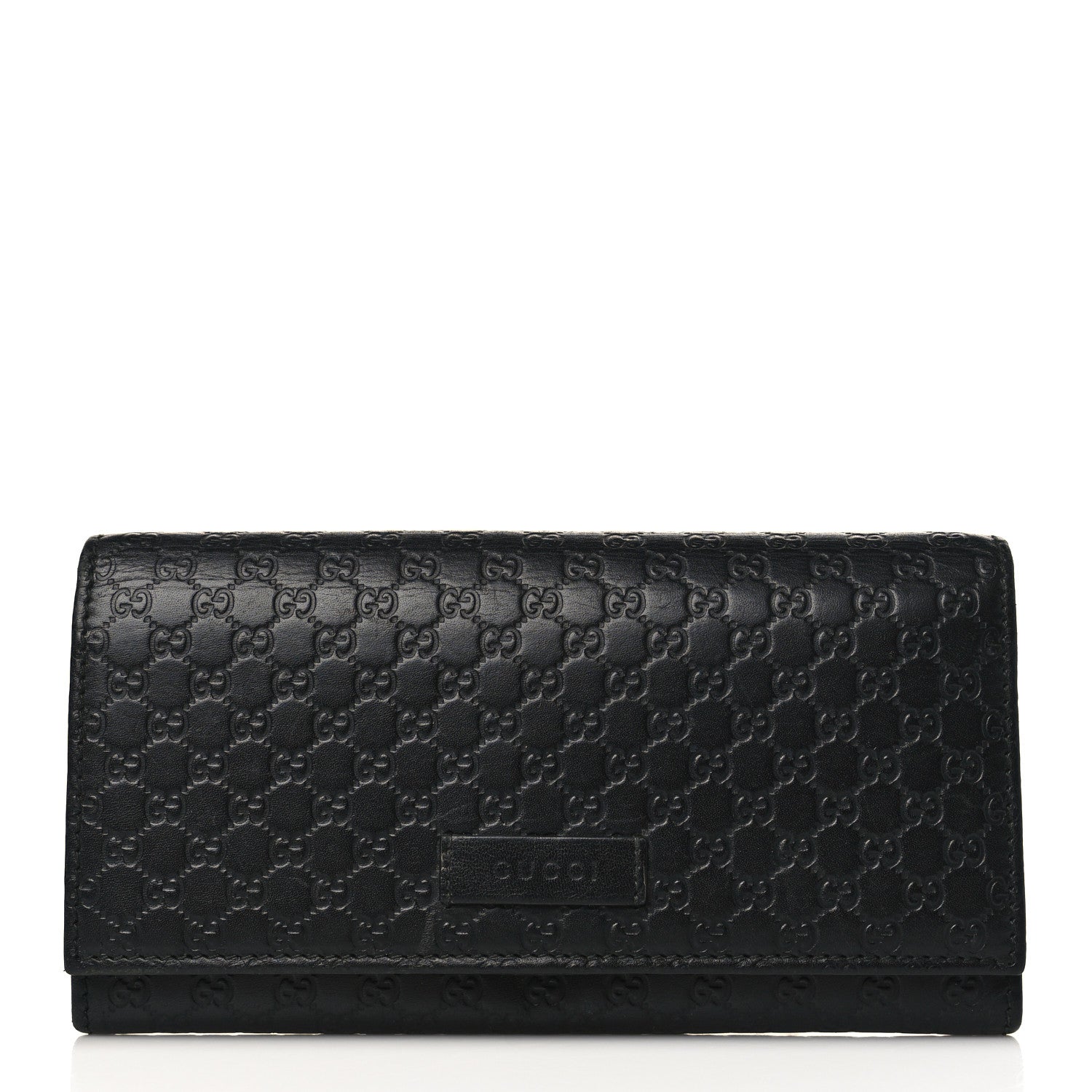 Gucci Soft Microguccissima Continental Wallet Black 1 of 8