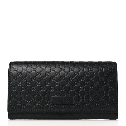 Gucci Soft Microguccissima Continental Wallet Black 1 of 8