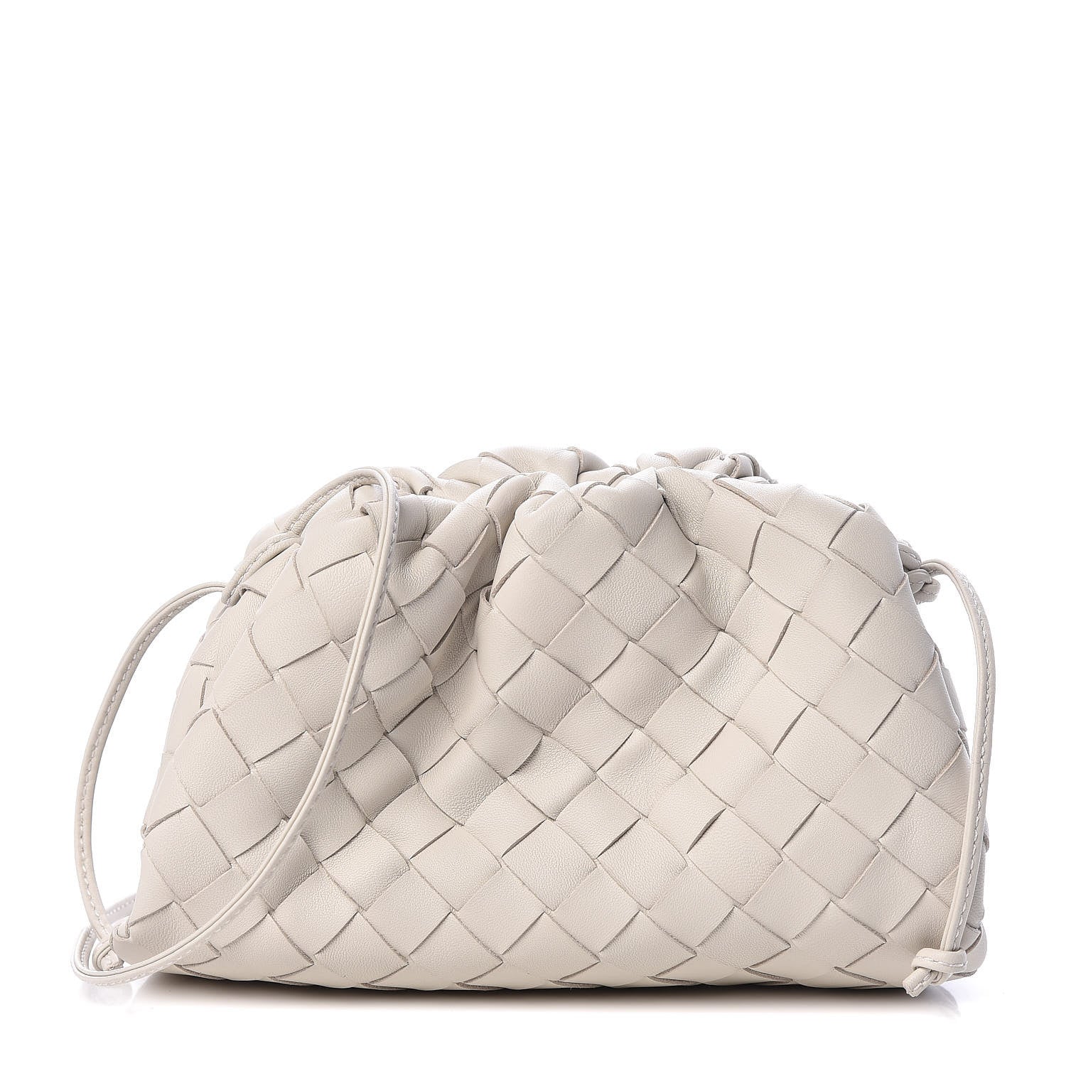 Bottega Veneta Nappa Intrecciato The Mini Pouch Plaster 1 of 9