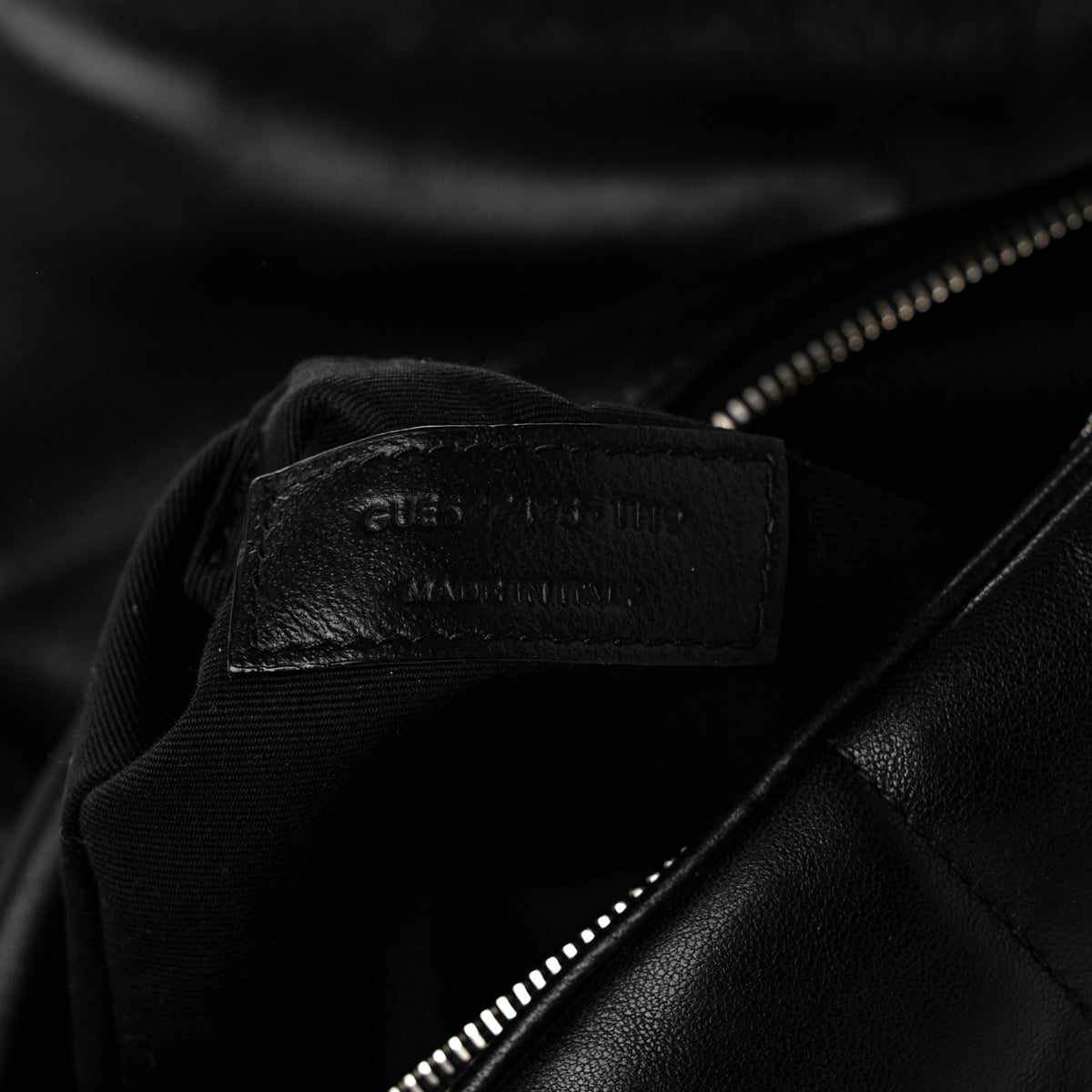 Lambskin Quilted Medium Loulou Puffer Monogram Chain Satchel Black