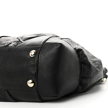 Gucci Guccissima Large Full Moon Tote Black 10 of 10