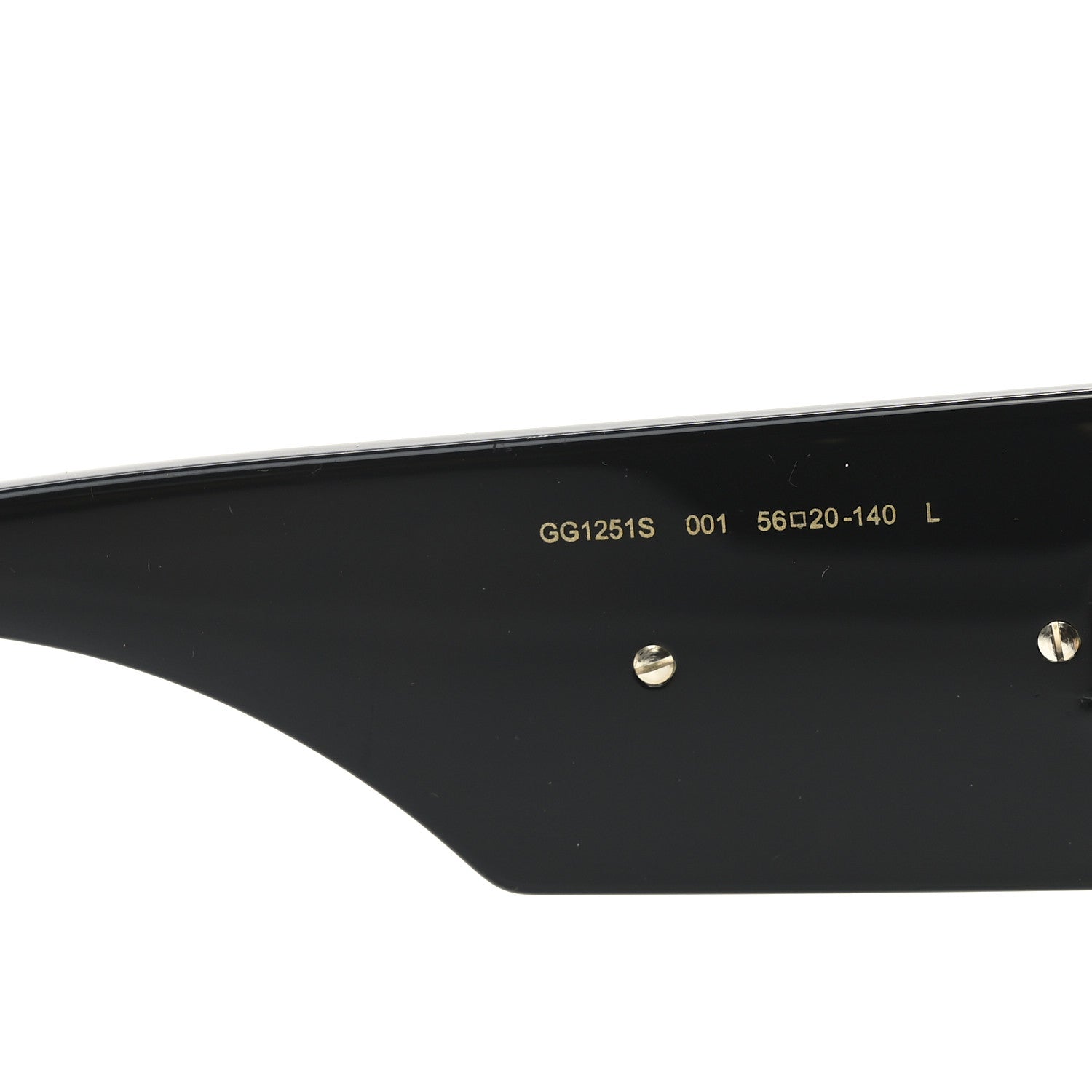 Gucci Acetate Square GG1251S Sunglasses Black 6 of 6