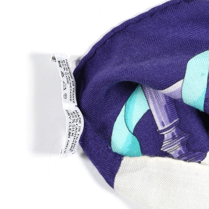 Hermes Silk Cashmere Muffler 8 of 11