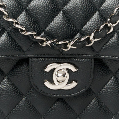 Chanel Caviar Quilted Small Double Flap Black 9 of 12