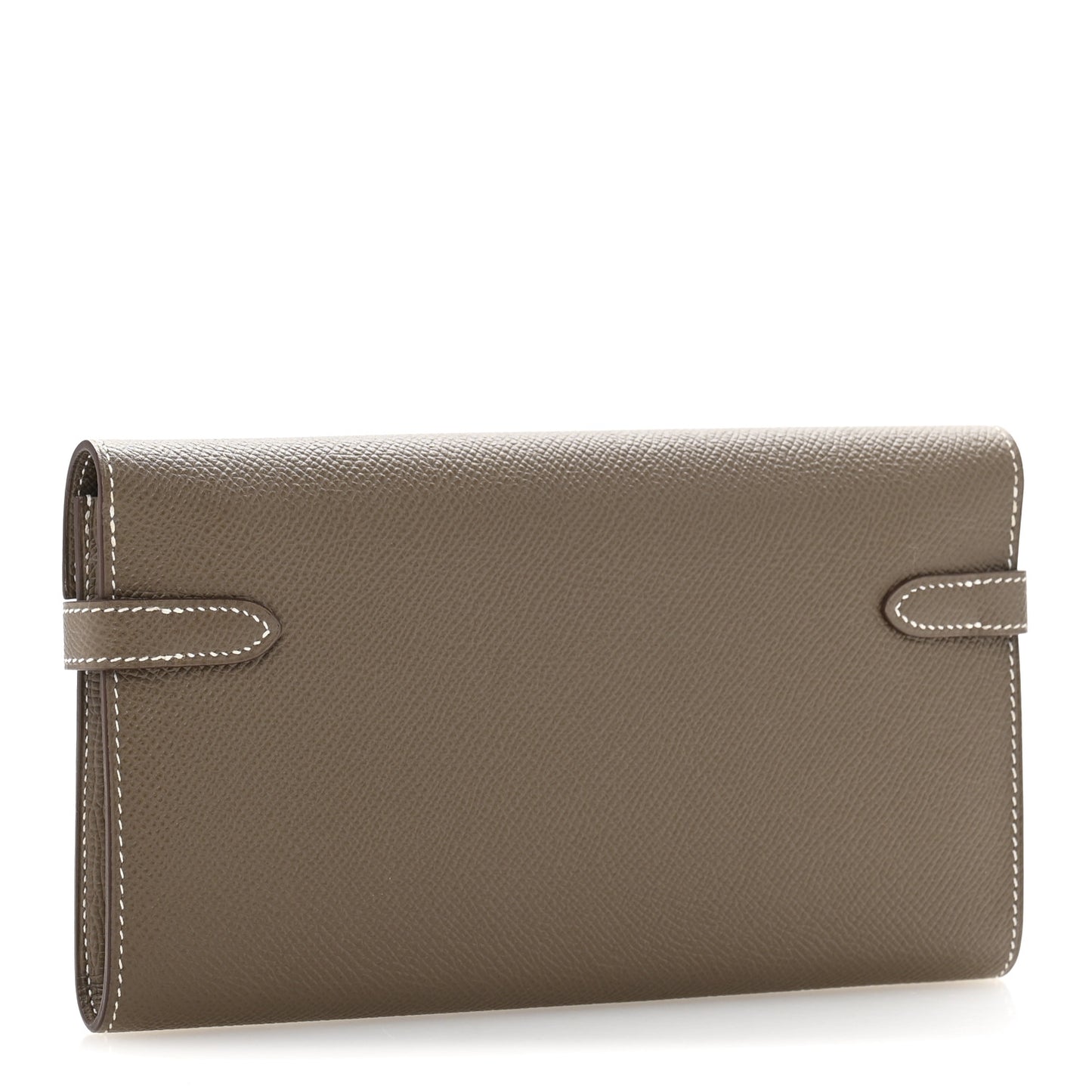 Epsom Kelly Longue Wallet Etoupe