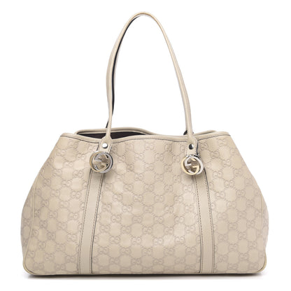 Gucci Guccissima Medium GG Twins Tote Off White 1 of 11