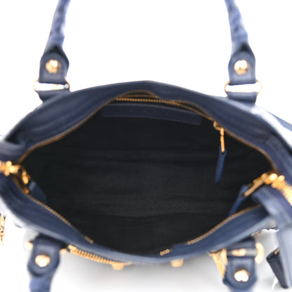 Balenciaga Agneau Giant 12 Gold Hardware Mini City Gris Chartreux 6 of 10