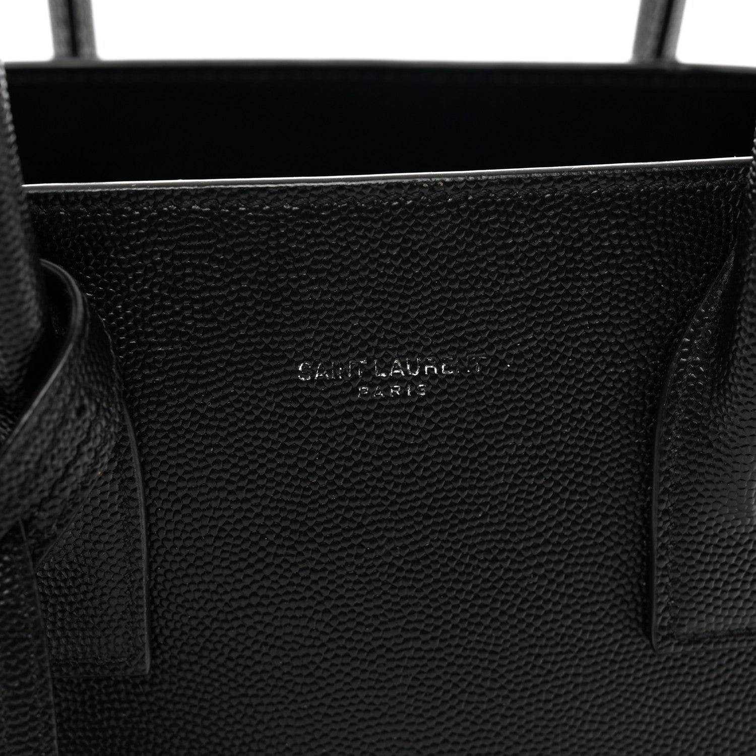 Saint Laurent Grain De Poudre Baby Sac De Jour Black 8 of 10