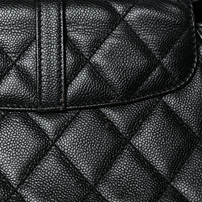 Chanel Caviar Quilted Small Mademoiselle Flap Bag Black 14 of 15