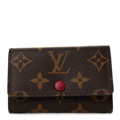 Louis Vuitton Monogram 6 Key Multicles Holder Fuchsia 1 of 8