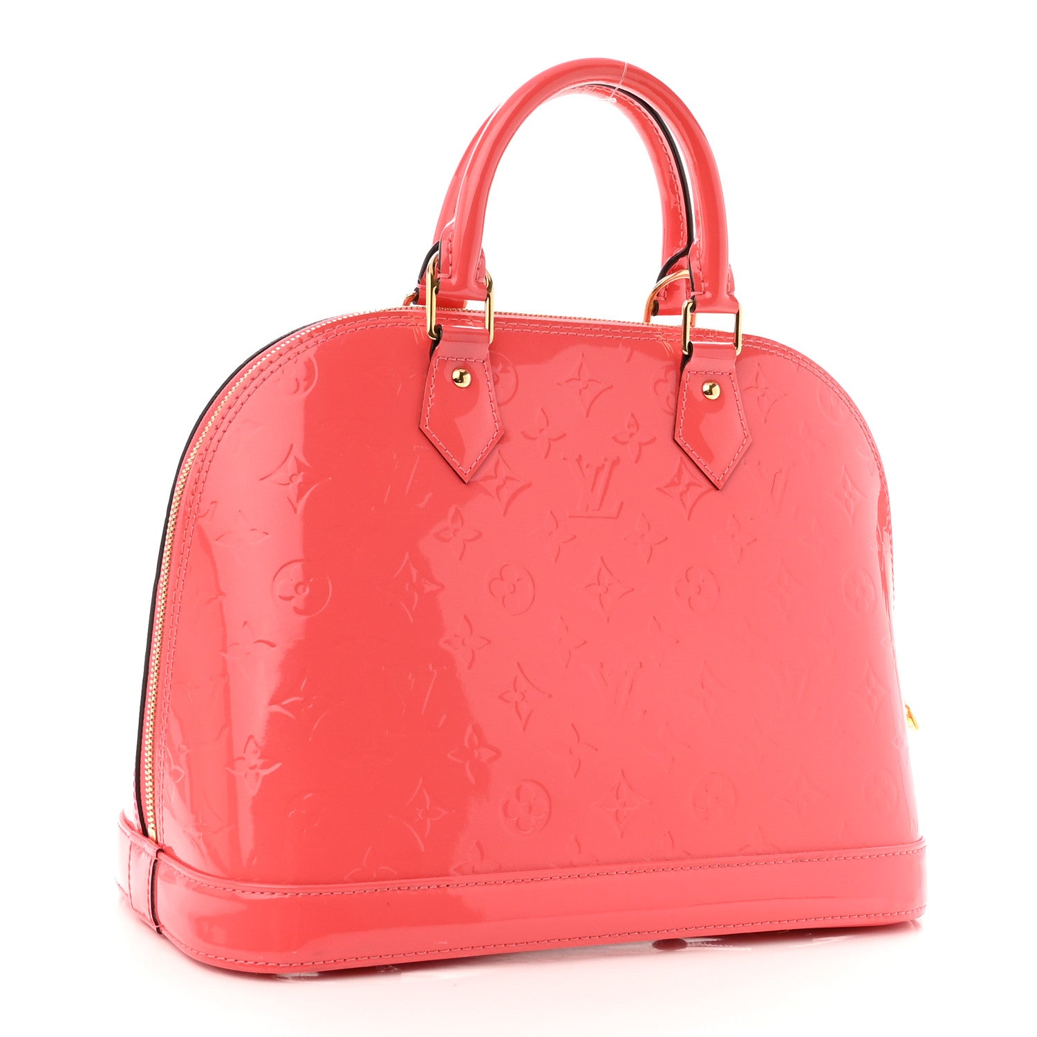 Louis Vuitton Vernis Alma PM Rose Litchi 3 of 11
