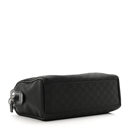 Gucci Nylon Monogram Small Boston Black 4 of 10