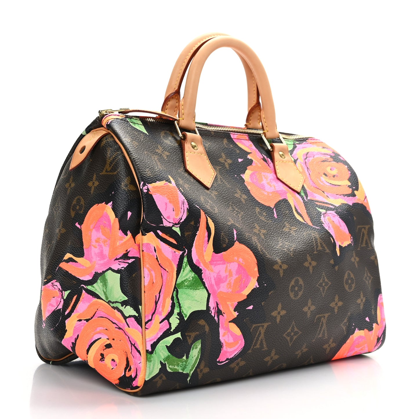 Monogram Roses Speedy 30