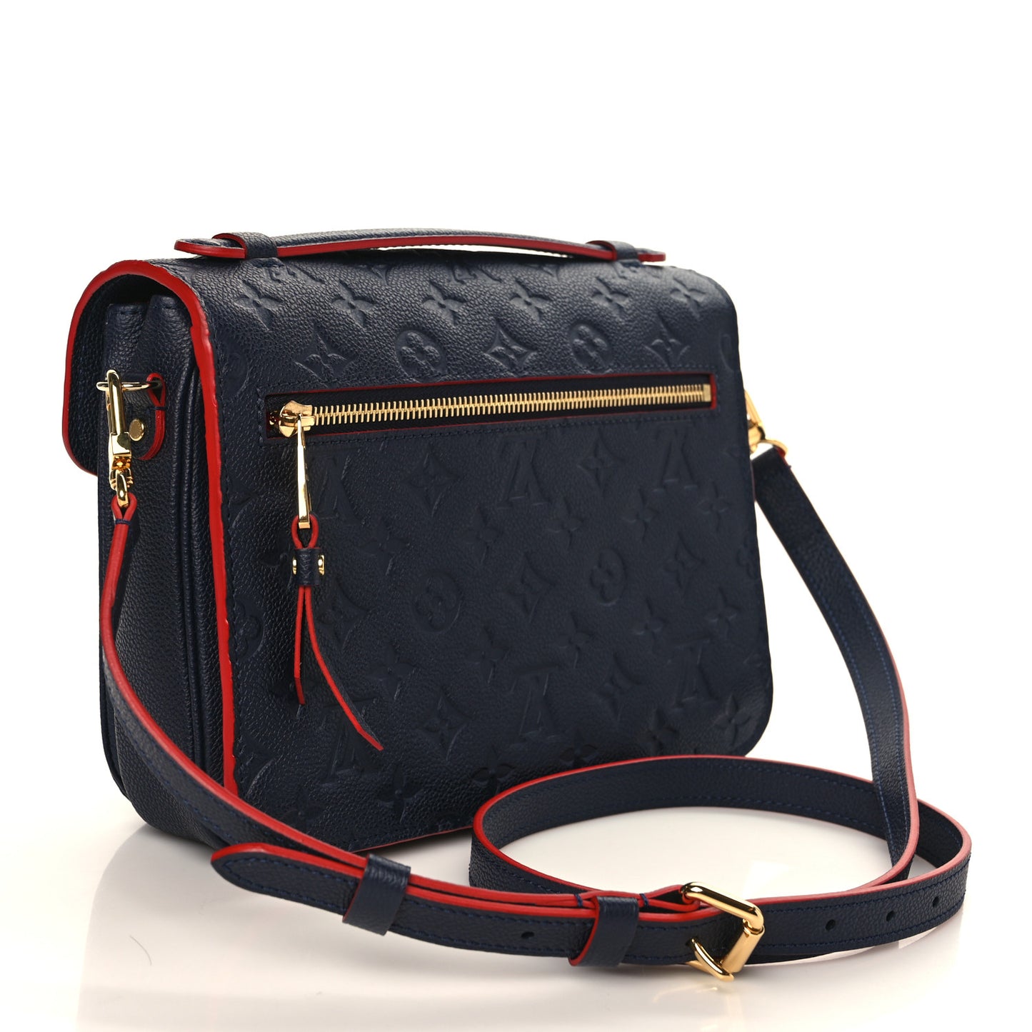 Empreinte Pochette Metis Marine Rouge
