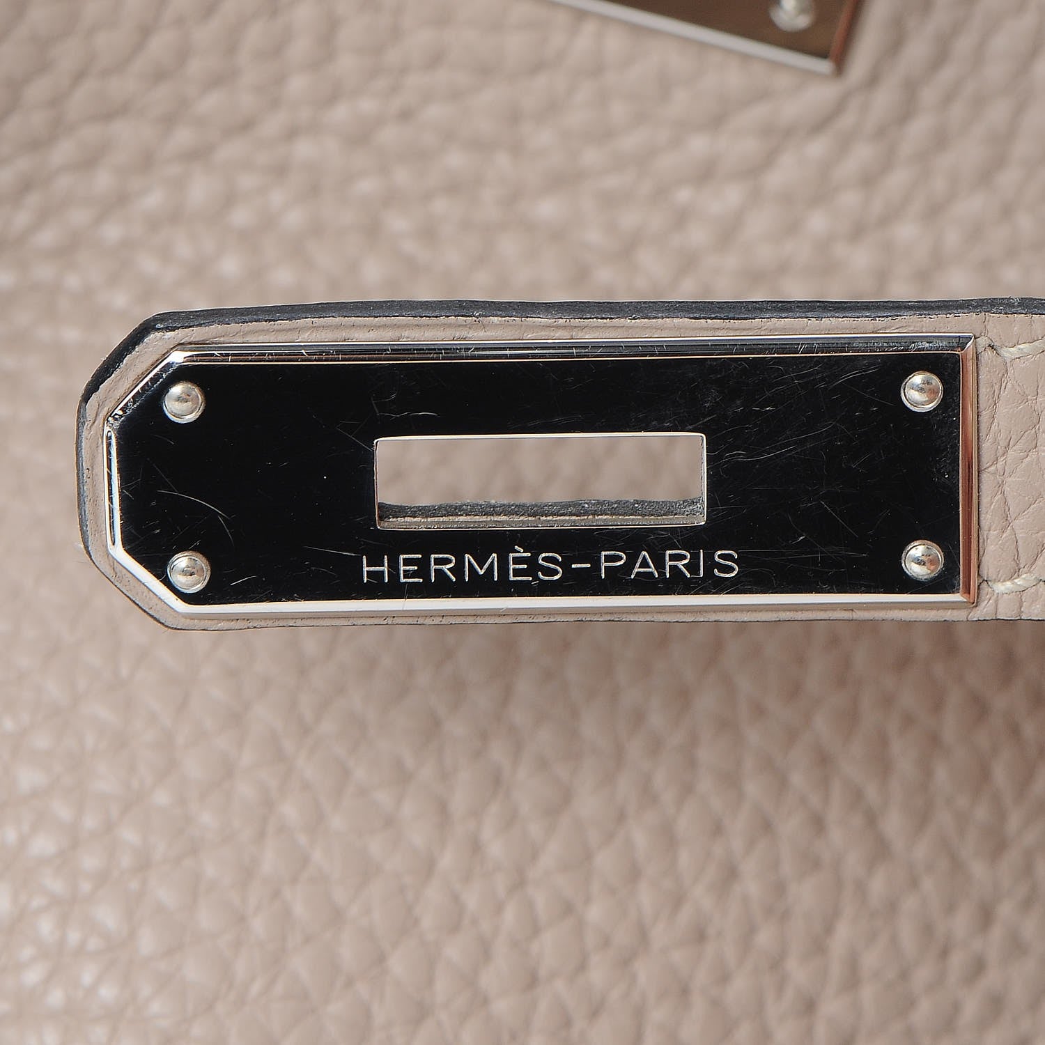 Hermes Taurillon Clemence Birkin 35 Gris Tourterelle 18 of 34