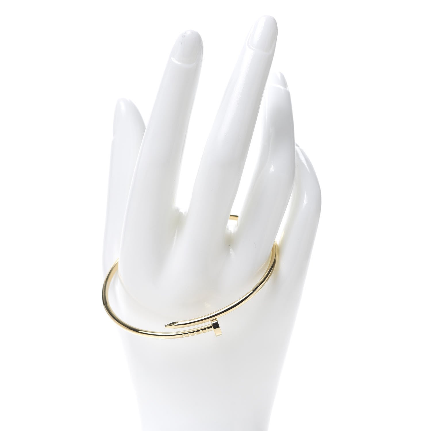 Cartier 18K Yellow Gold Small Juste Un Clou Bracelet 18 2 of 6