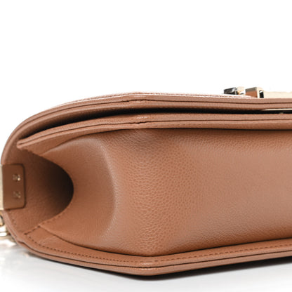Chanel Caviar Quilted Small Boy Flap Brown 7 of 8