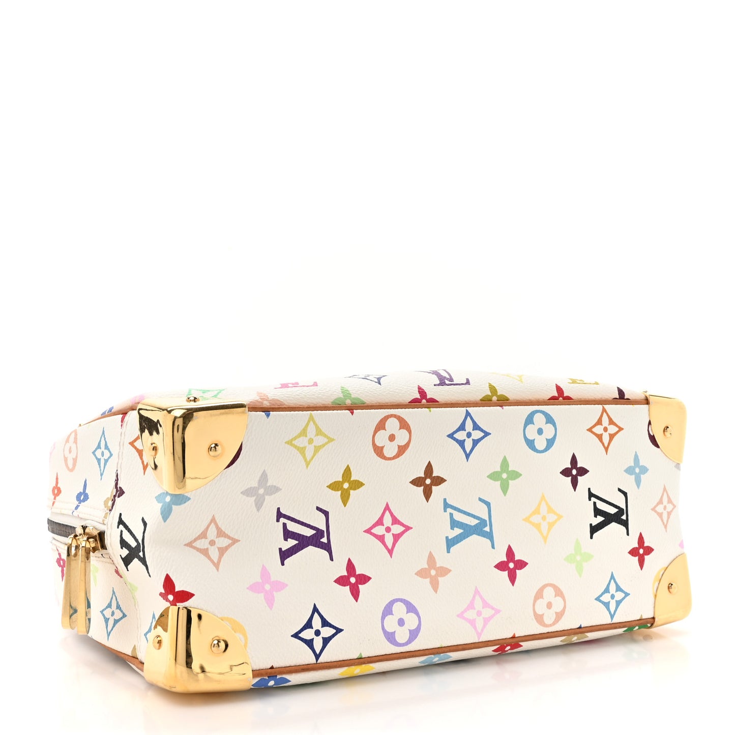 Monogram Multicolor Trouville White