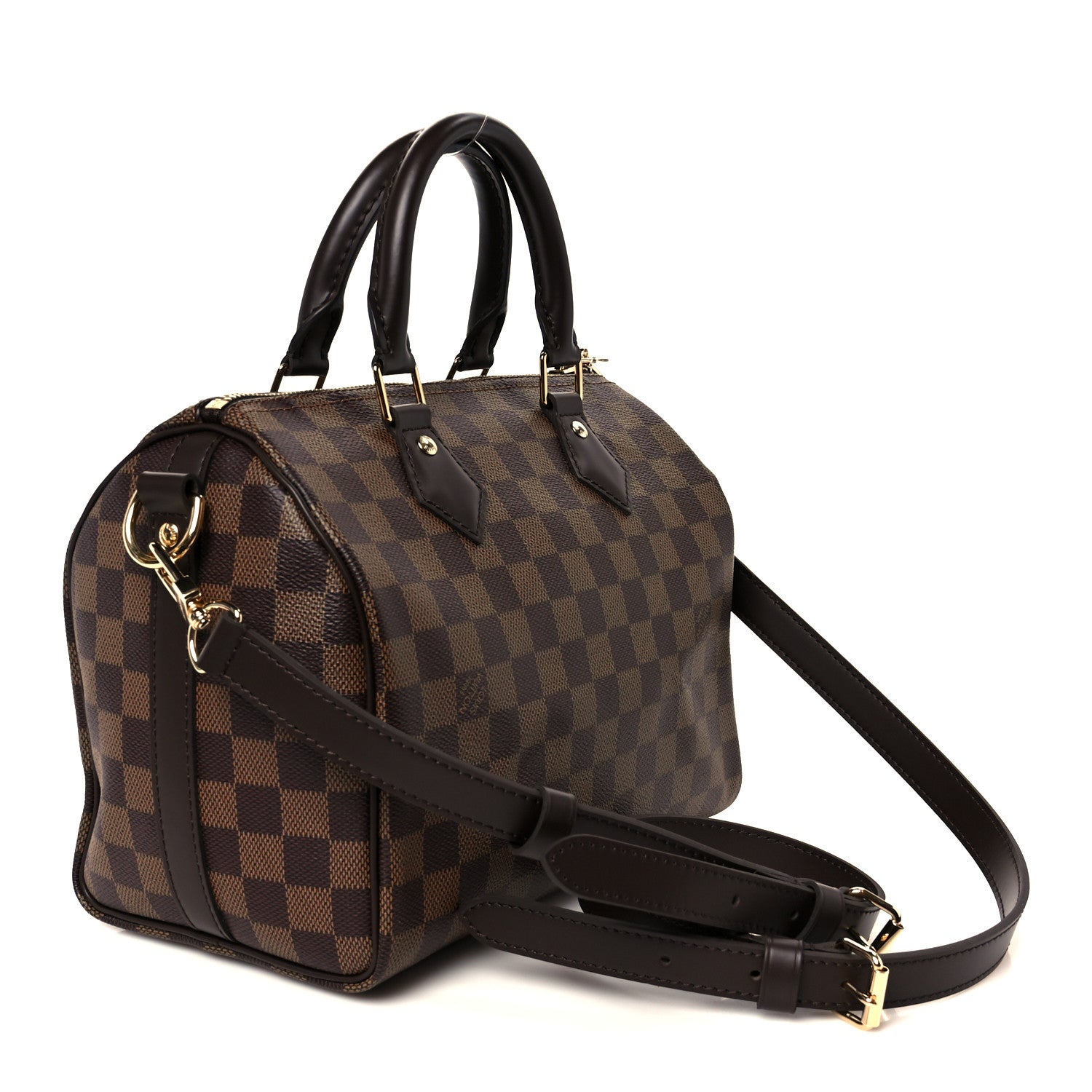 Louis Vuitton Damier Ebene Speedy Bandouliere 25 3 of 12