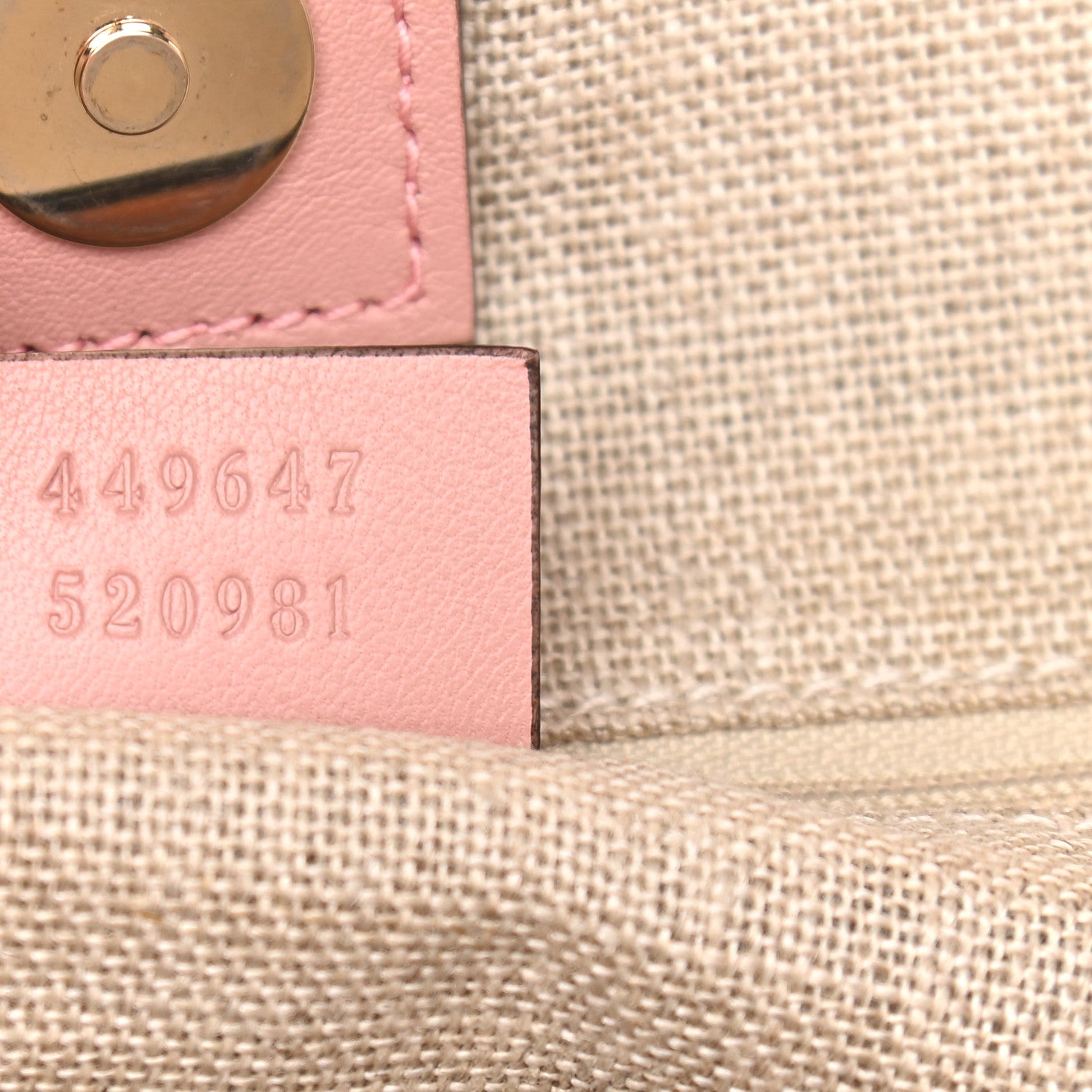 Gucci Microguccissima Medium Joy Tote Soft Pink 7 of 9