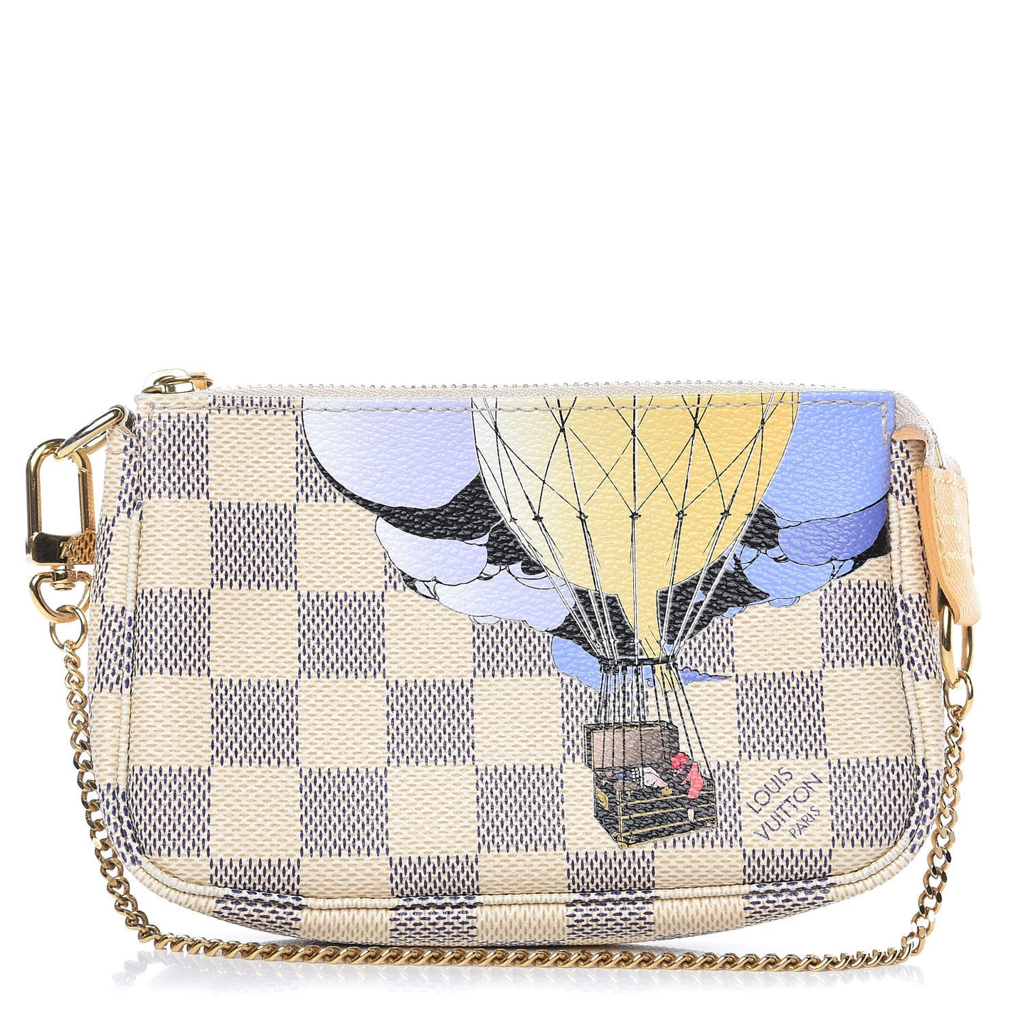 Damier Azur Illustre Mini Pochette Accessories