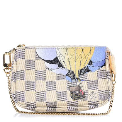 Louis Vuitton Damier Azur Illustre Mini Pochette Accessories 1 of 7