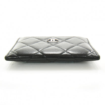 Chanel Lambskin Quilted Card Holder Black 4 of 9