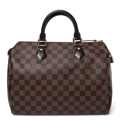 Louis Vuitton Damier Ebene Speedy 30 1 of 12