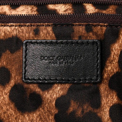 Dolce & Gabbana Calfskin Tote Black 6 of 12