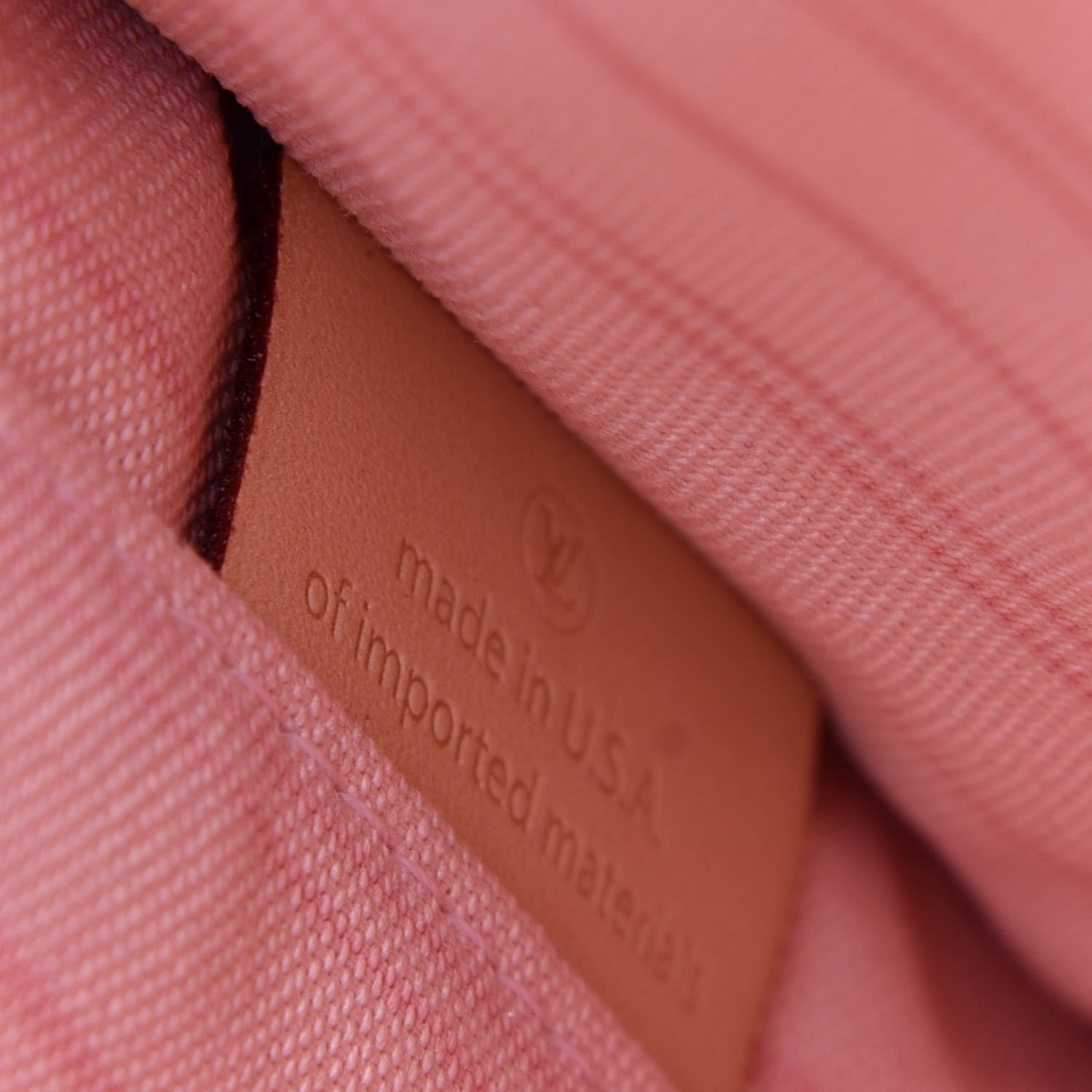 Louis Vuitton Damier Azur Neverfull MM GM Pochette Rose Ballerine 9 of 11