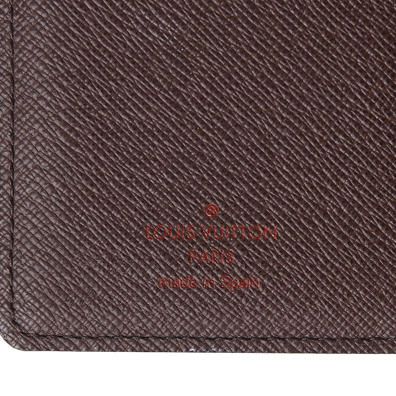 Louis Vuitton Damier Ebene Small Ring Agenda Cover 6 of 6