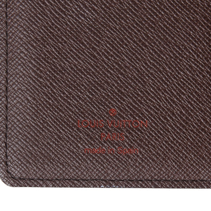 Louis Vuitton Damier Ebene Small Ring Agenda Cover 6 of 6