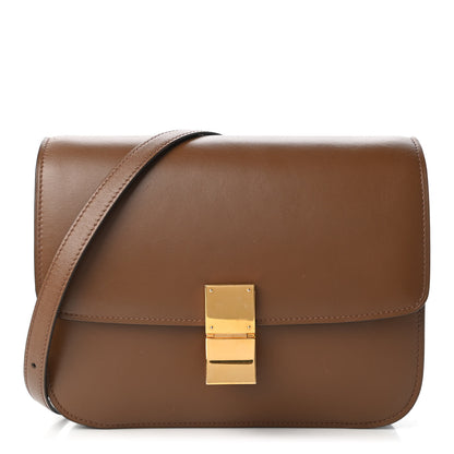 Celine Box Calfskin Medium Classic Box Flap Bag Camel 1 of 13