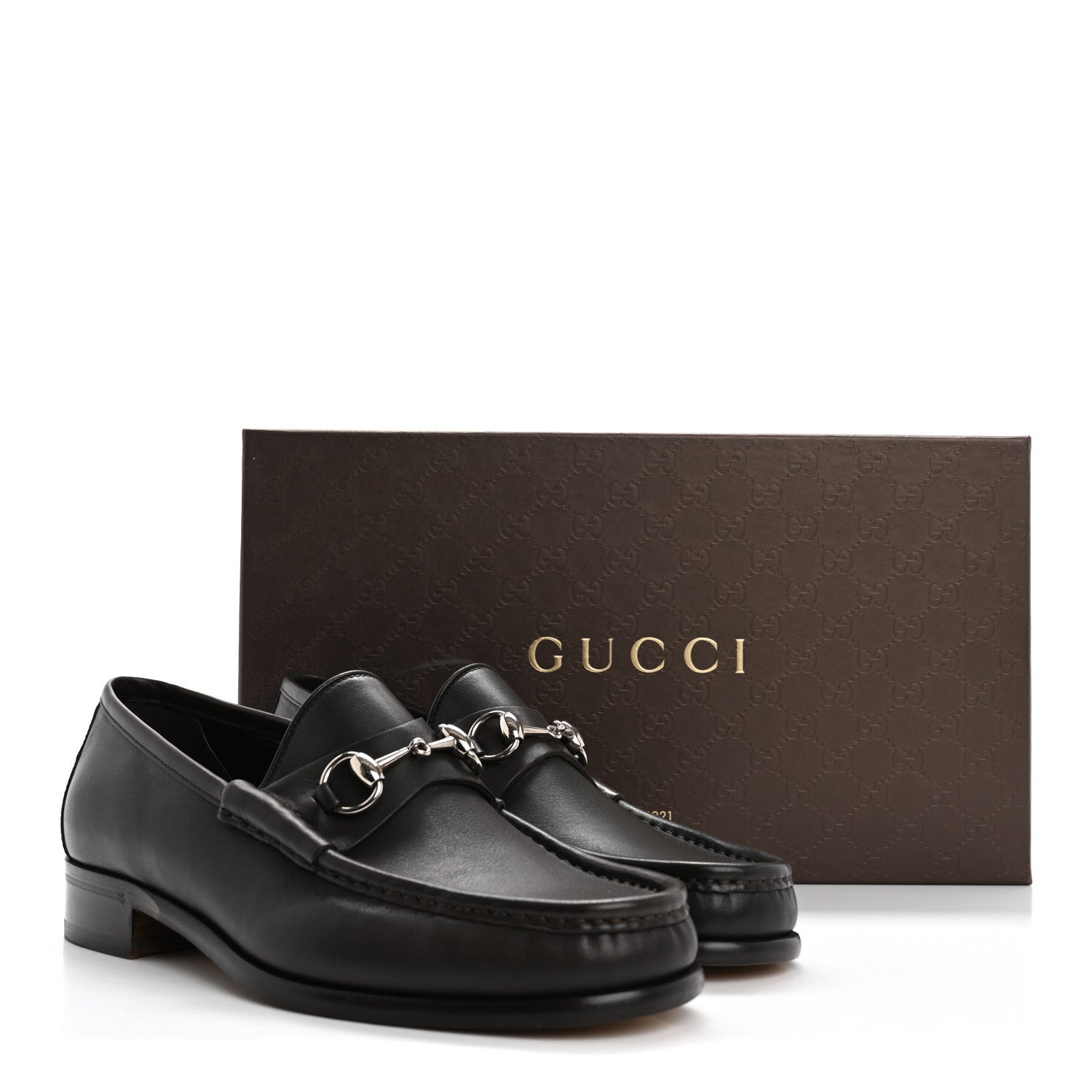 Gucci Calfskin Mens 1953 Horsebit Loafers 8 Marrone 11 of 11