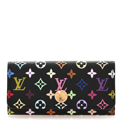 Louis Vuitton Monogram Multicolor Multicles 4 Key Holder Black Grenade 1 of 7