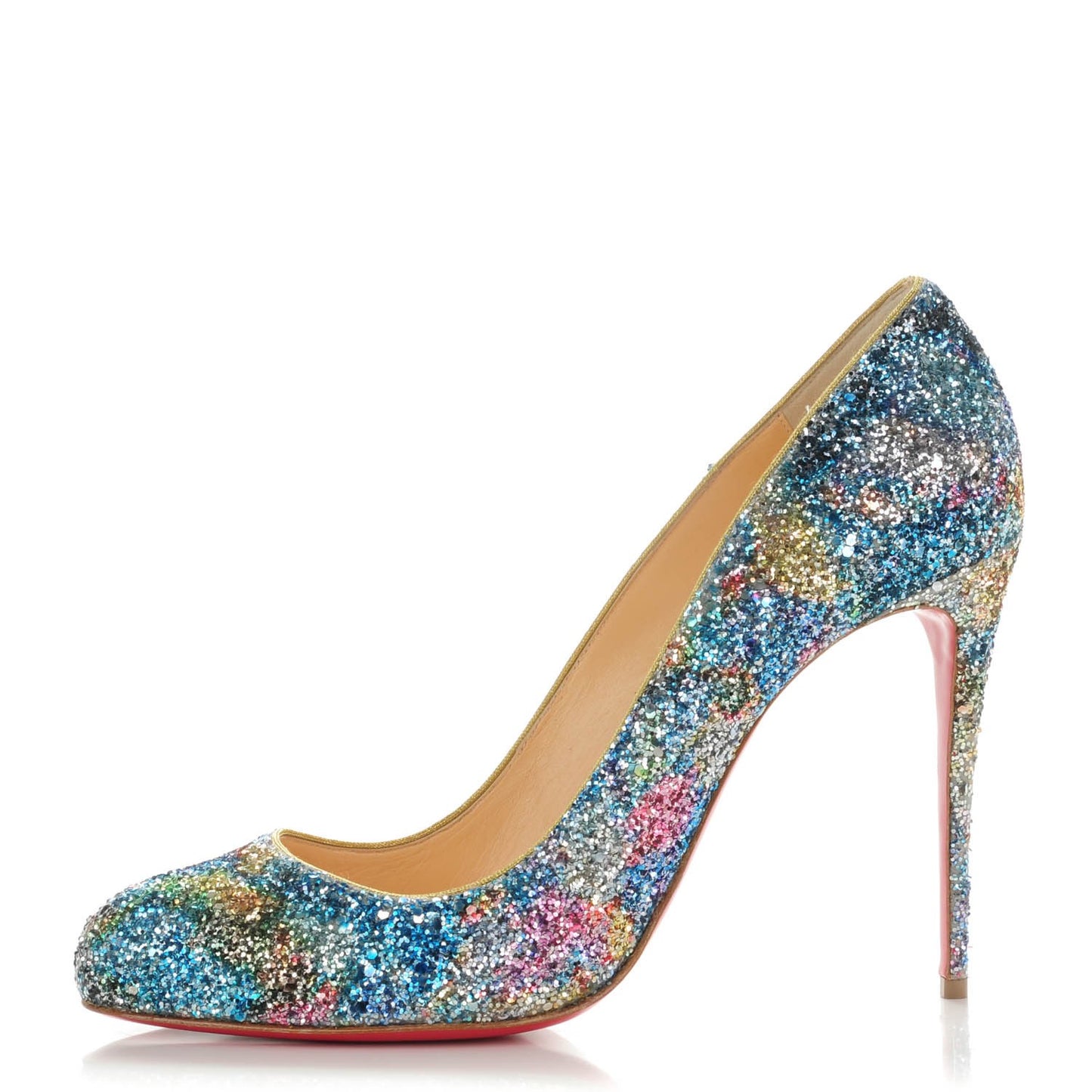 Glitter Dorissima 100 Pumps 42 Horizon Gold