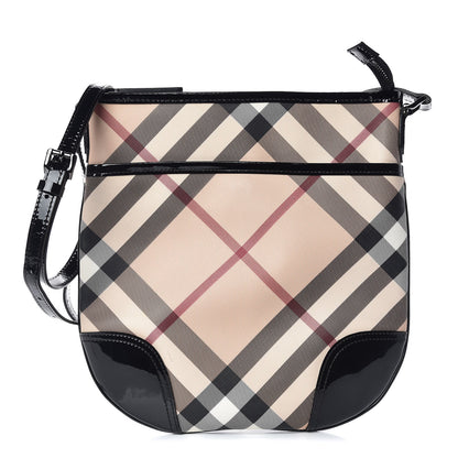 Burberry Supernova Check Small Dryden Crossbody Bag Black 1 of 7