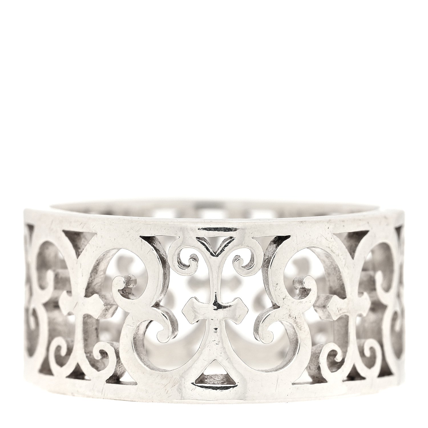 Tiffany Sterling Silver Wide Enchant Ring 56 7.5 3 of 4