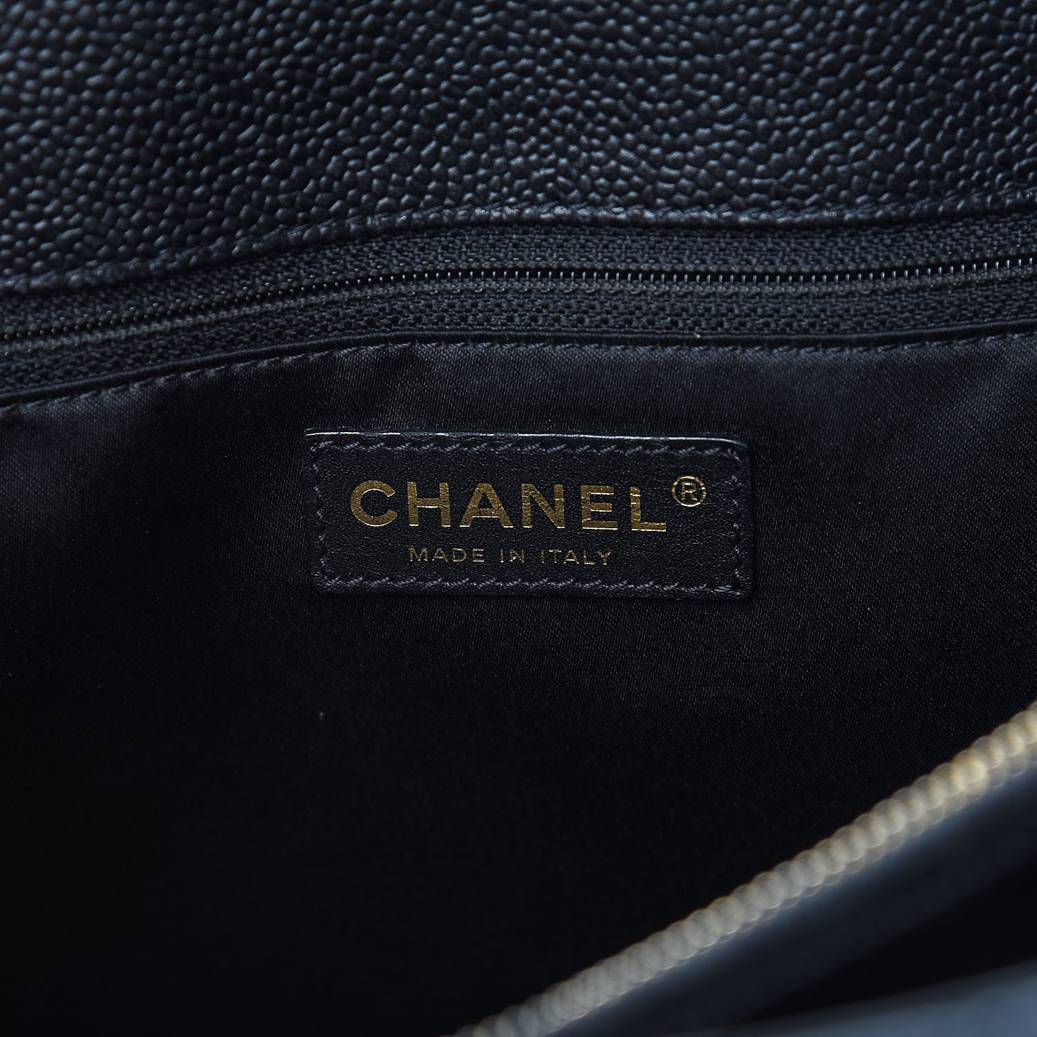 Chanel Caviar Quilted Grand Shopping Tote GST Black 6 of 12