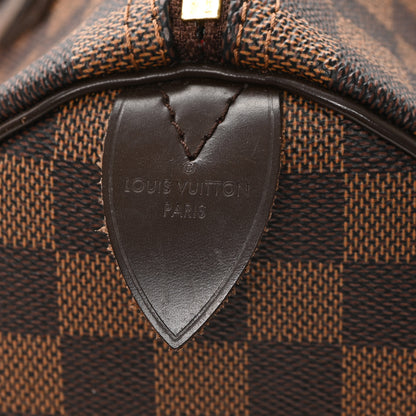 Louis Vuitton Damier Ebene Speedy 30 6 of 11