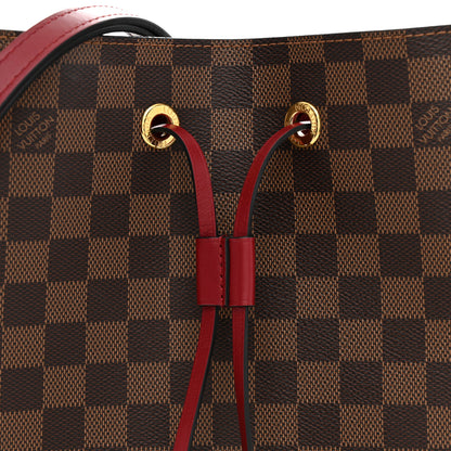 Louis Vuitton Damier Ebene Neonoe MM Cherry Berry 7 of 9