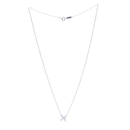 Tiffany Platinum Diamond Medium Victoria Necklace 3 of 7