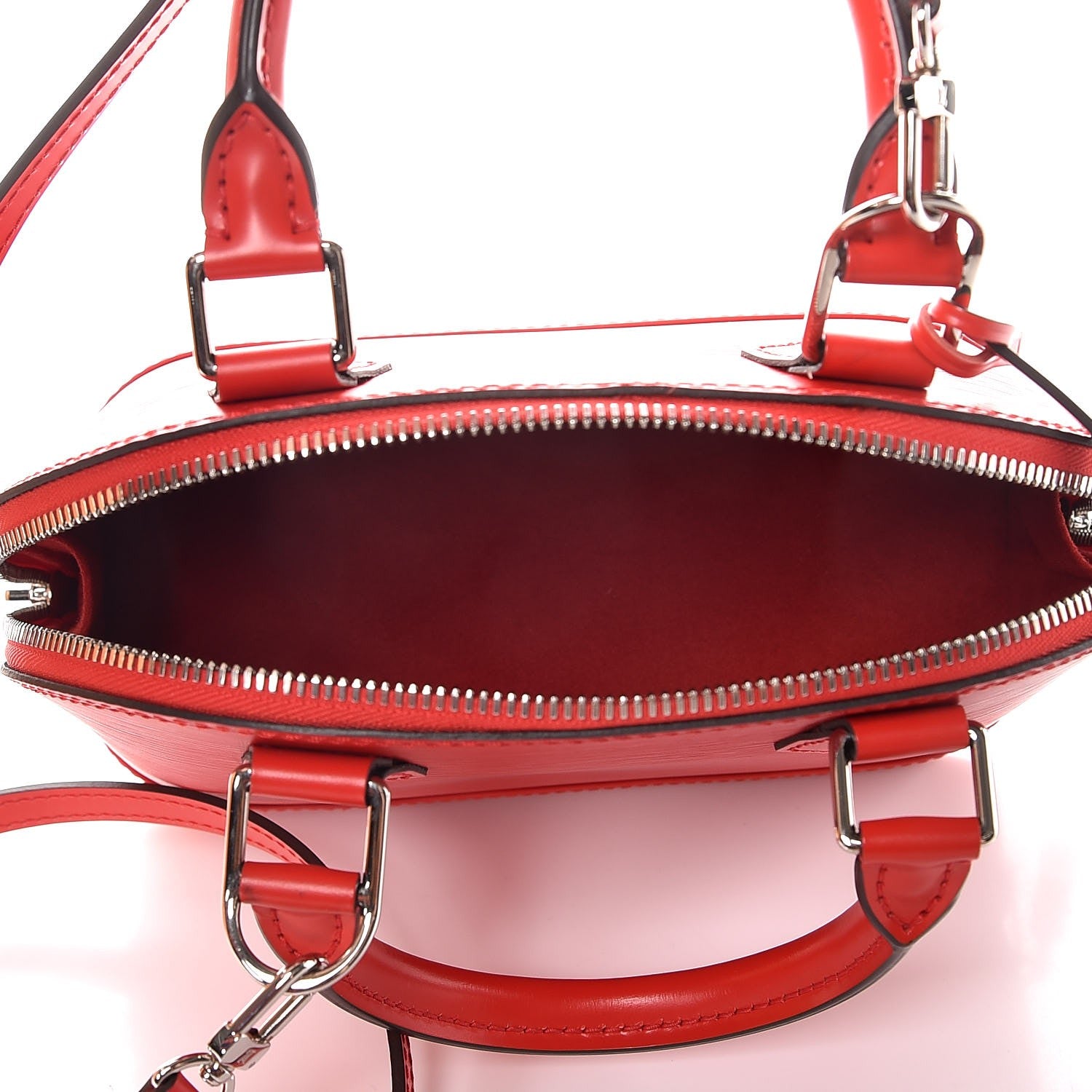 Louis Vuitton Epi Alma BB Coquelicot 5 of 8
